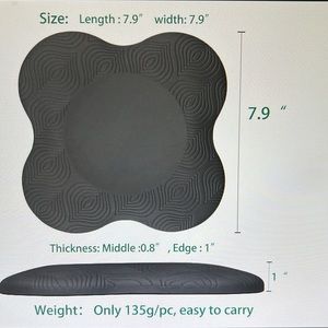 Pair of Yoga, Pilates, Gardening Knee Pads or Small Seat Pads